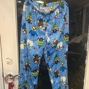 Despicable Me Minions Blue Pajama Bottoms